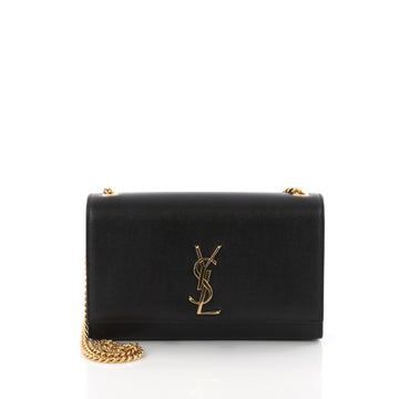 Classic Monogram Crossbody Bag Grainy Leather Medium