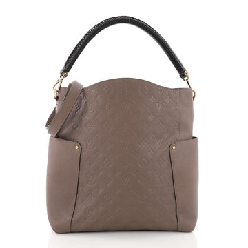 Louis Vuitton Bagatelle Hobo Monogram Empreinte Leather