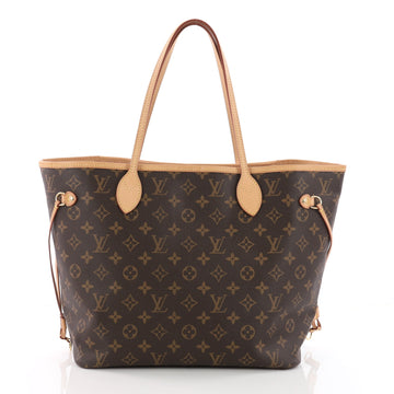 Louis Vuitton Neverfull NM Tote Monogram Canvas MM Brown 3613125