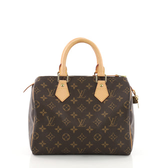 Louis Vuitton Speedy Handbag Monogram Canvas 25 3613802