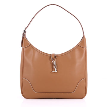 Hermes Trim II Handbag Epsom 31 Brown 3614525