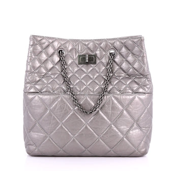 Reissue Tote Quilted Aged Calfskin Tall