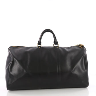 Louis Vuitton Keepall Bag Epi Leather 55 Black 3621404