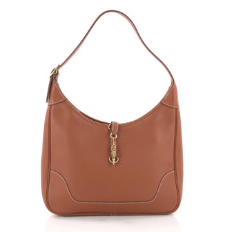 Hermes Trim II Handbag Togo 31 Brown 3623213