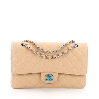 Chanel Classic Double Flap Bag Quilted Caviar Medium 3623222