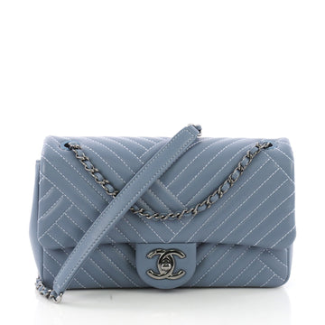 Chanel CC Crossing Flap Bag Chevron Lambskin Small 3623227