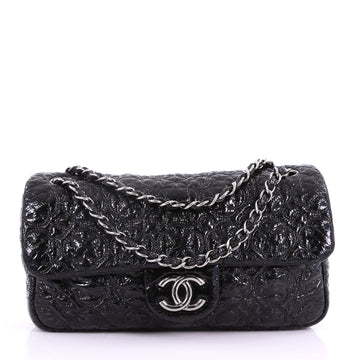 Chanel Rock In Moscow Flap Bag Patent Vinyl Medium 3623236