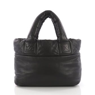 Chanel Coco Cocoon Reversible Tote Quilted Lambskin Small 3623240