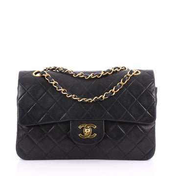 Chanel Vintage Classic Double Flap Bag Quilted Lambskin Small 3623260