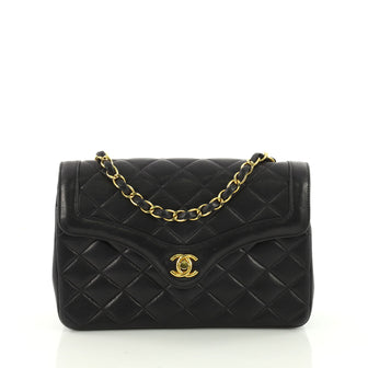 Chanel Vintage CC Chain Flap Bag Quilted Lambskin Small 3623268