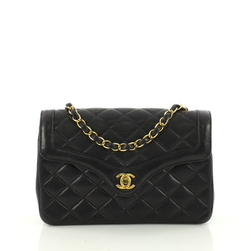 Chanel Vintage CC Chain Flap Bag Quilted Lambskin Small 3623268