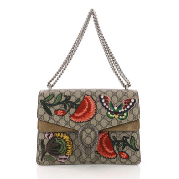 Gucci Dionysus Handbag Embroidered GG Coated Canvas 3623279