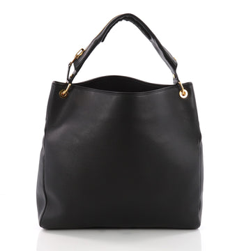 Tom Ford Zipper Strap Hobo Leather Black 3629801