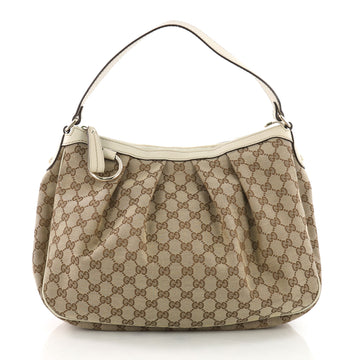 Gucci Sukey Hobo GG Canvas Medium Brown 3631203