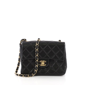Chanel Vintage Square Classic Single Flap Bag Quilted 3631205