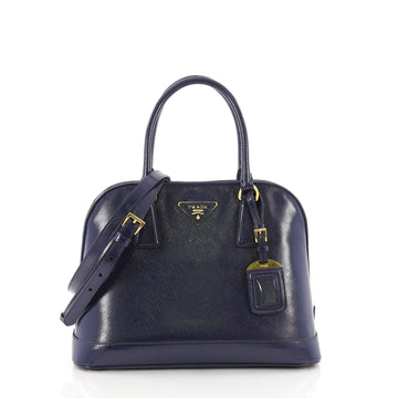 Prada Open Promenade Handbag Vernice Saffiano Leather 3631601