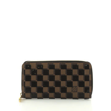 Louis Vuitton Zippy Wallet Damier Paillettes Brown 3632004