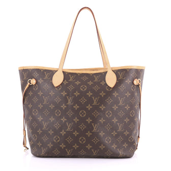 Louis Vuitton Neverfull NM Tote Monogram Canvas MM Brown 3634601