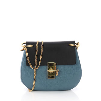 Chloe Drew Crossbody Bag Leather Small - Designer Handbag - Rebag