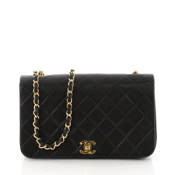 Chanel Vintage 3 Way Full Flap Bag Quilted Lambskin 3634745
