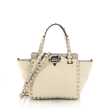Valentino Rockstud Tote Soft Leather Mini - Rebag