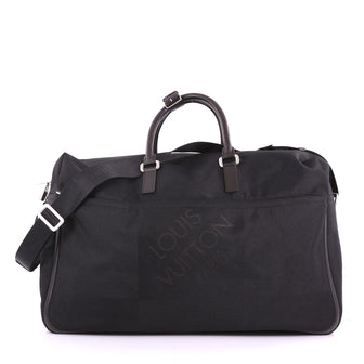 Louis Vuitton Geant Souverain Duffle Bag Limited Edition Canvas Black 3634769
