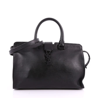 Saint Laurent Monogram Cabas Downtown Leather Small - Rebag
