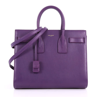Saint Laurent Sac de Jour Handbag Leather Small - Rebag