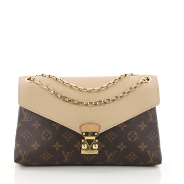 Louis Vuitton Pallas Chain Shoulder Bag Monogram Canvas 3641203