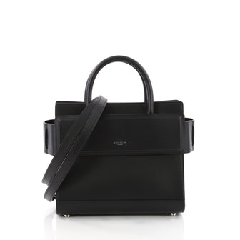 Givenchy Horizon Satchel Leather Mini Black 3643002