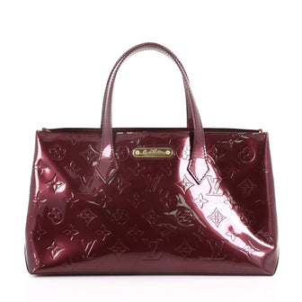 Louis Vuitton Wilshire Handbag Monogram Vernis PM 3644704