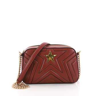 Stella McCartney Stella Star Crossbody Bag Quilted Faux 3647101