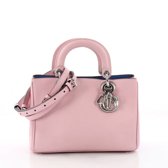 Christian Dior Diorissimo Tote Smooth Calfskin Mini Pink 3649004