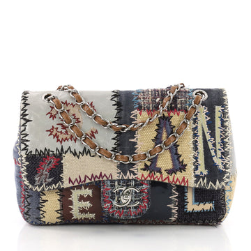Flap Bag Multicolor Patchwork Jumbo