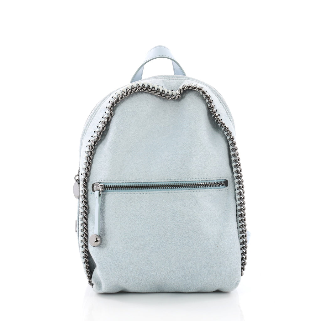NEW Stella  McCartney  Falabella Front Zip Backpack Shaggy Deer Stella McCartney Falabella Shaggy Deer Backpack main image 4