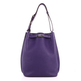 Hermes So Kelly Handbag Togo 26 - Designer Handbag - Rebag