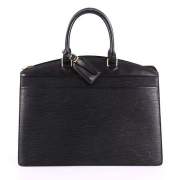 Louis Vuitton Riviera Handbag Epi Leather Black 36490/125