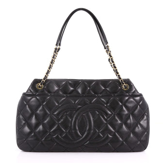 Chanel Timeless CC Soft Tote Quilted Caviar Large 36490158