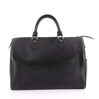 Louis Vuitton Speedy Handbag Epi Leather 30 Black 3649053