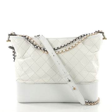 Gabrielle Hobo Quilted Aged Calfskin Large