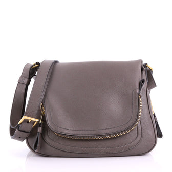 Tom Ford Jennifer Crossbody Bag Leather Medium Brown 3651101