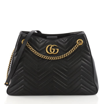 Gucci GG Marmont Chain Shoulder Bag Matelasse Leather 3651203