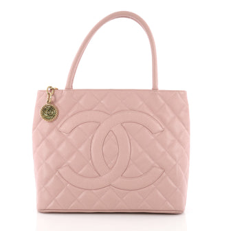 Chanel Medallion Tote Quilted Caviar 3654541