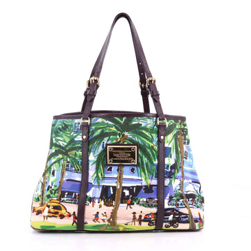 Louis Vuitton Ailleurs Cabas Limited Edition Printed Canvas PM 3655405