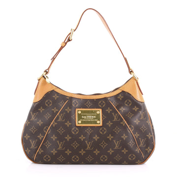 Louis Vuitton Thames Handbag Monogram Canvas GM Brown 3660701