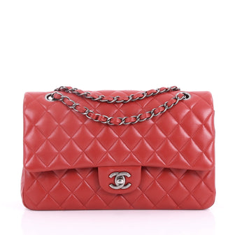 Classic Double Flap Bag Quilted Lambskin Medium