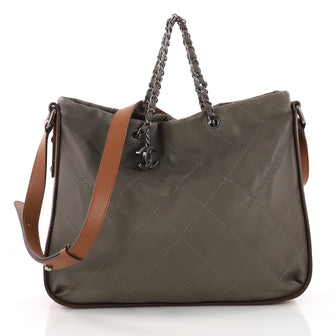 Chanel Country Chic Shoulder Bag Quilted Lambskin Large 3662706