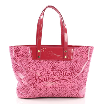 Louis Vuitton Voyage Tote Cosmic Blossom PM Pink 3662717
