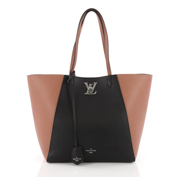 Louis Vuitton  Lockme Cabas Leather Black 36627/27