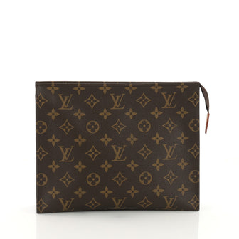 Louis Vuitton Toiletry Pouch Monogram Canvas 26 Brown 3662747